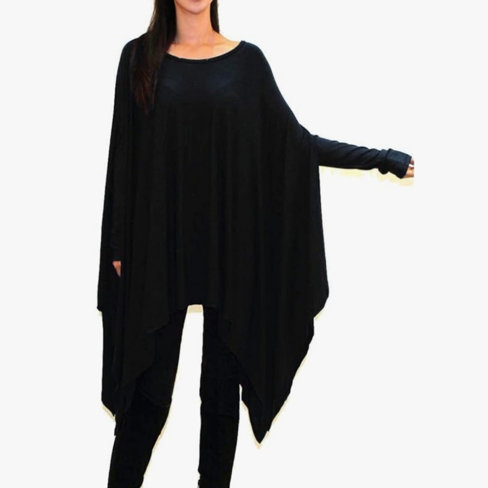 🖤 Batwing Poncho